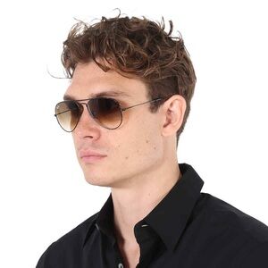 Ray Ban Gradient Brown Aviators